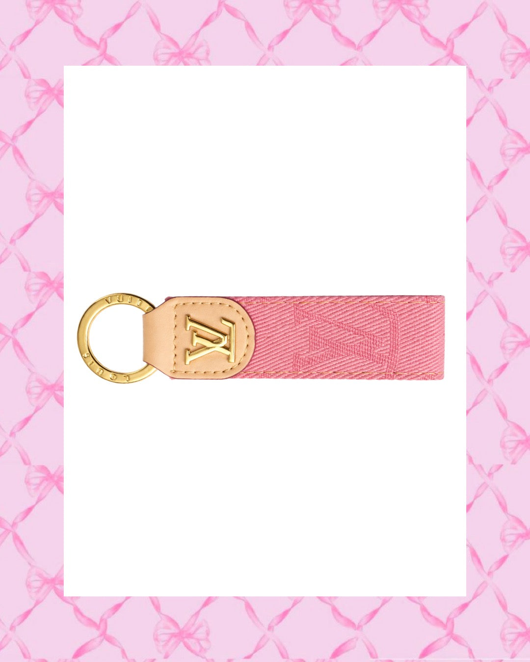 Rosé key chain