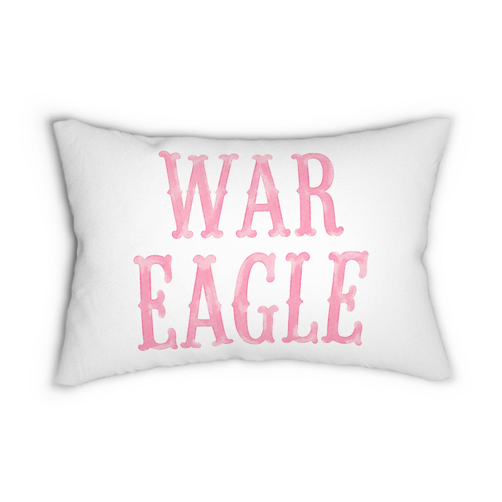 "War Eagle" Watercolor Pillow
