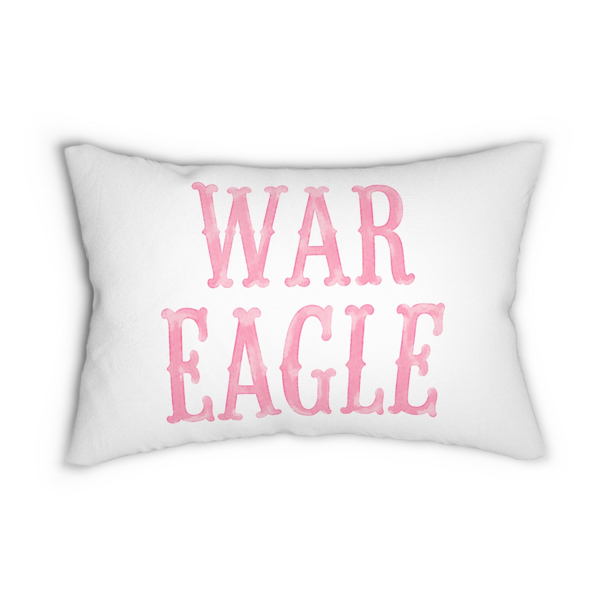 "War Eagle" Watercolor Pillow