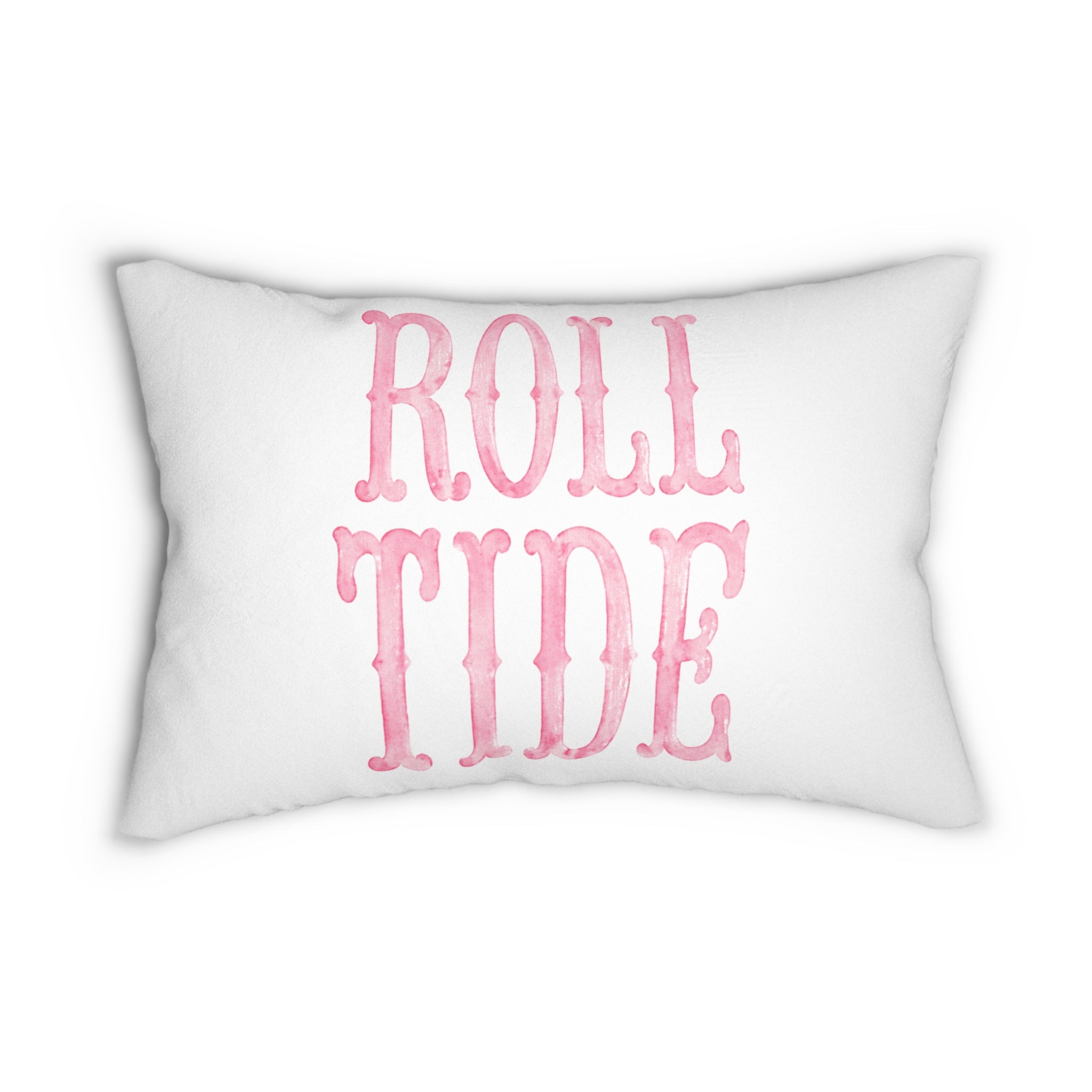 "Roll Tide" Watercolor Pillow