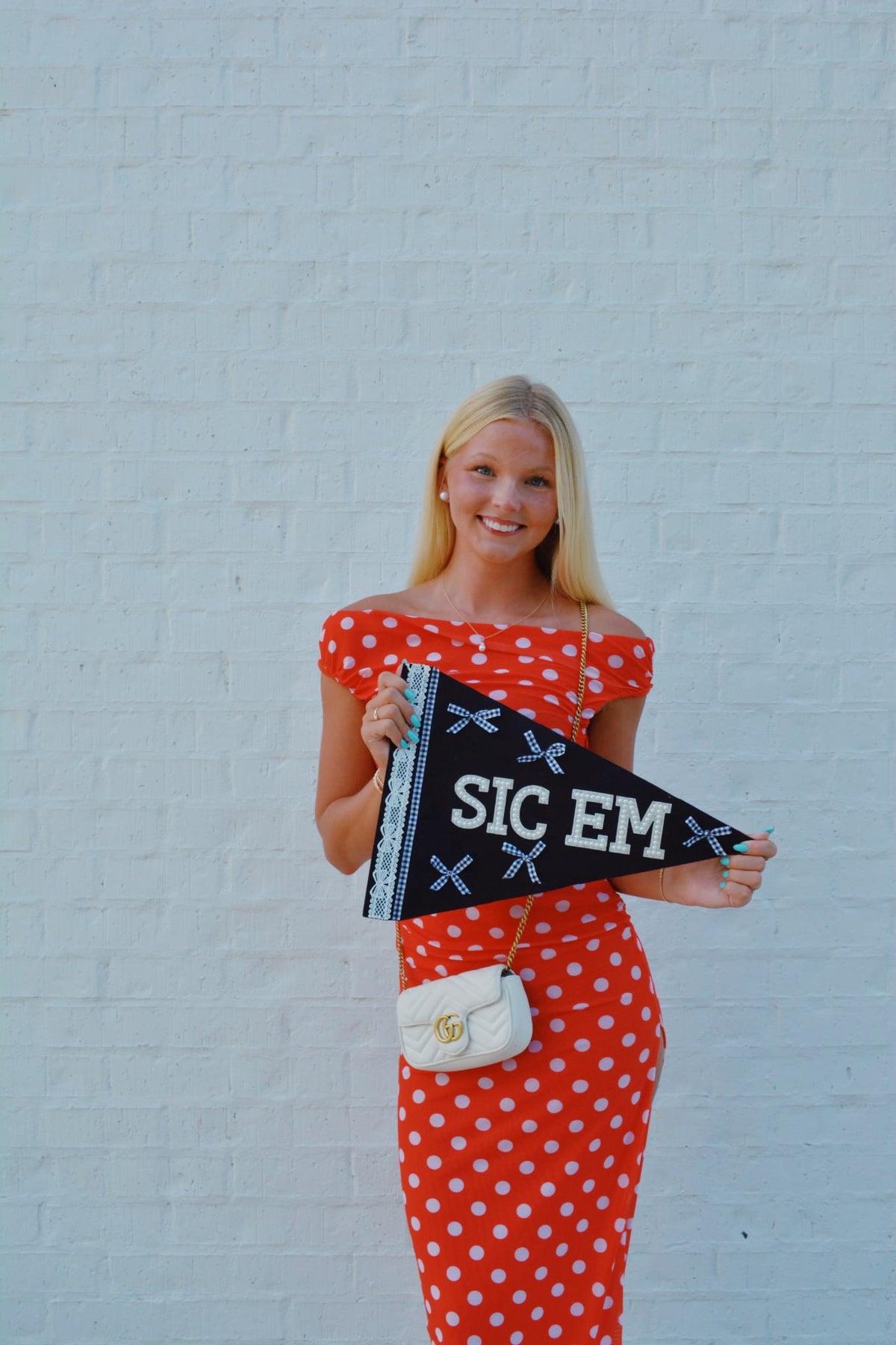 Georgia Purse - White