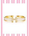 Harper Ring- White