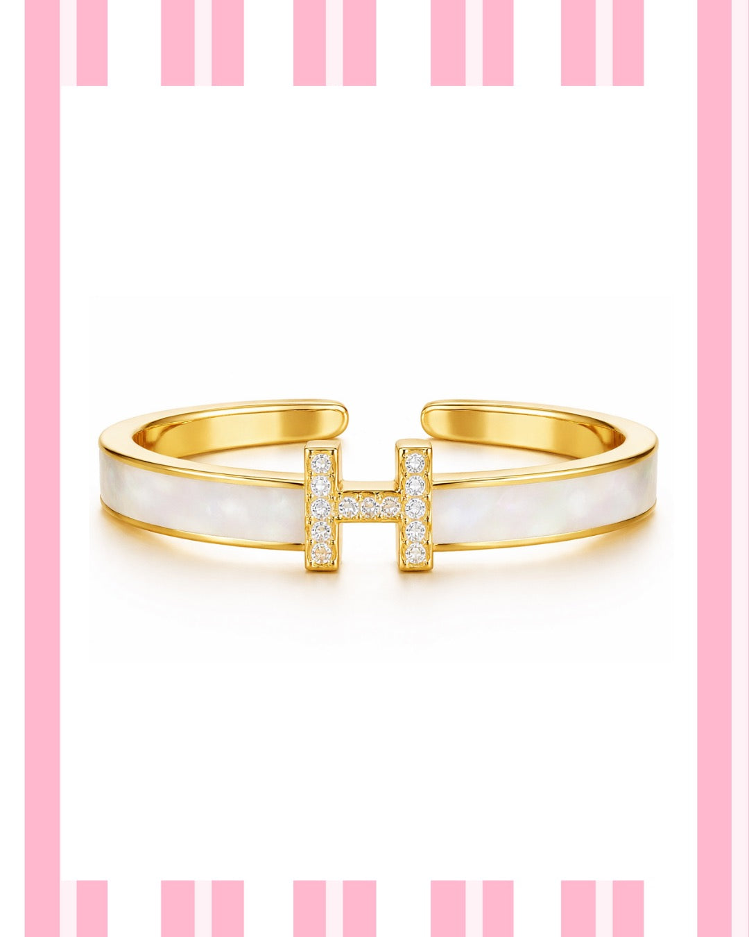 Harper Ring- White