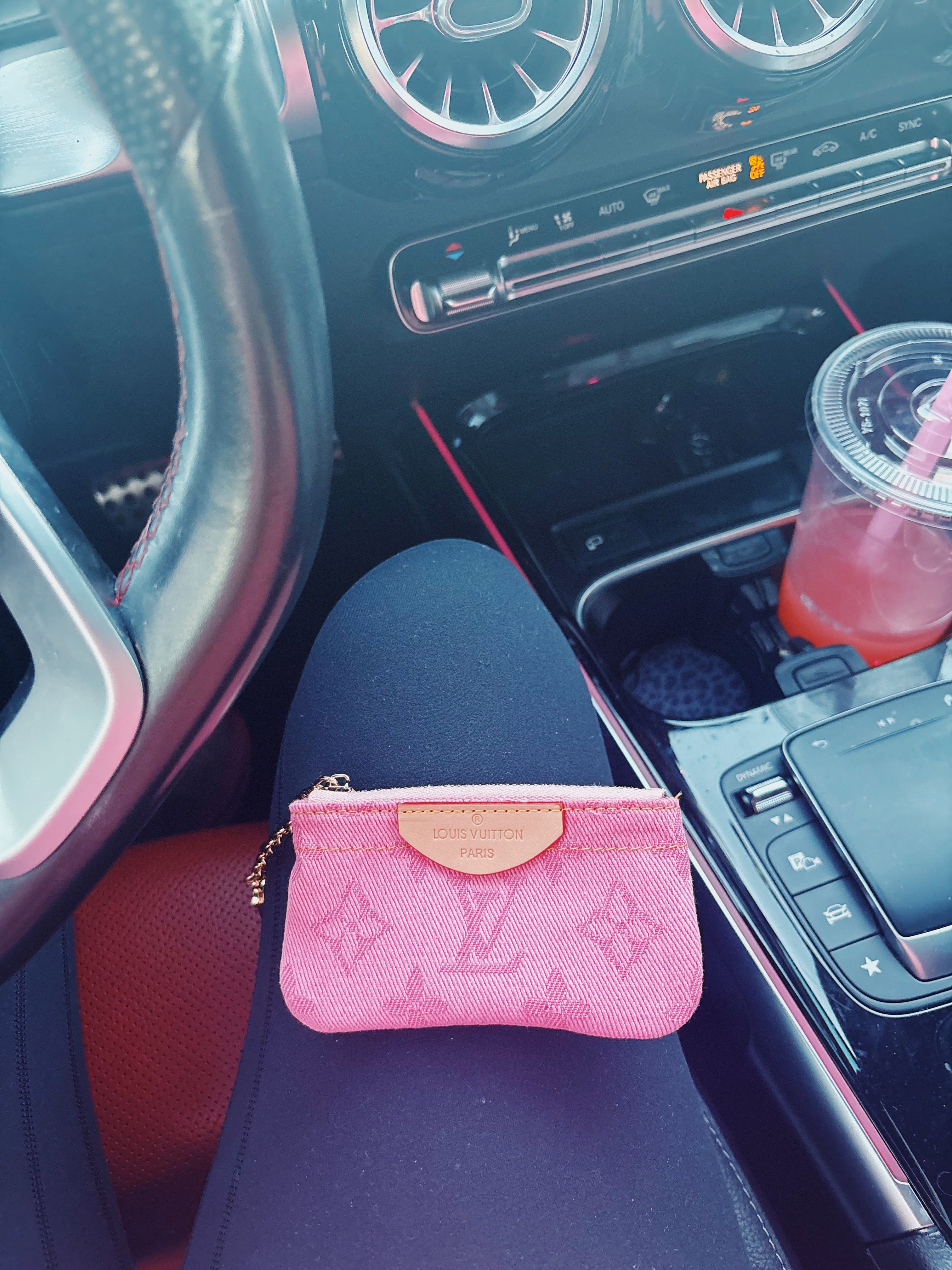 Rosé key pouch
