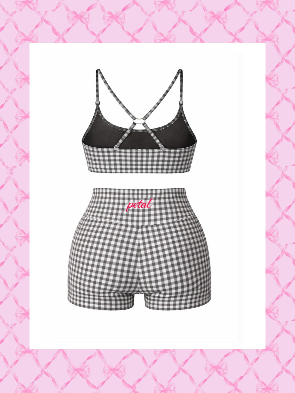 XOXO set- charcoal