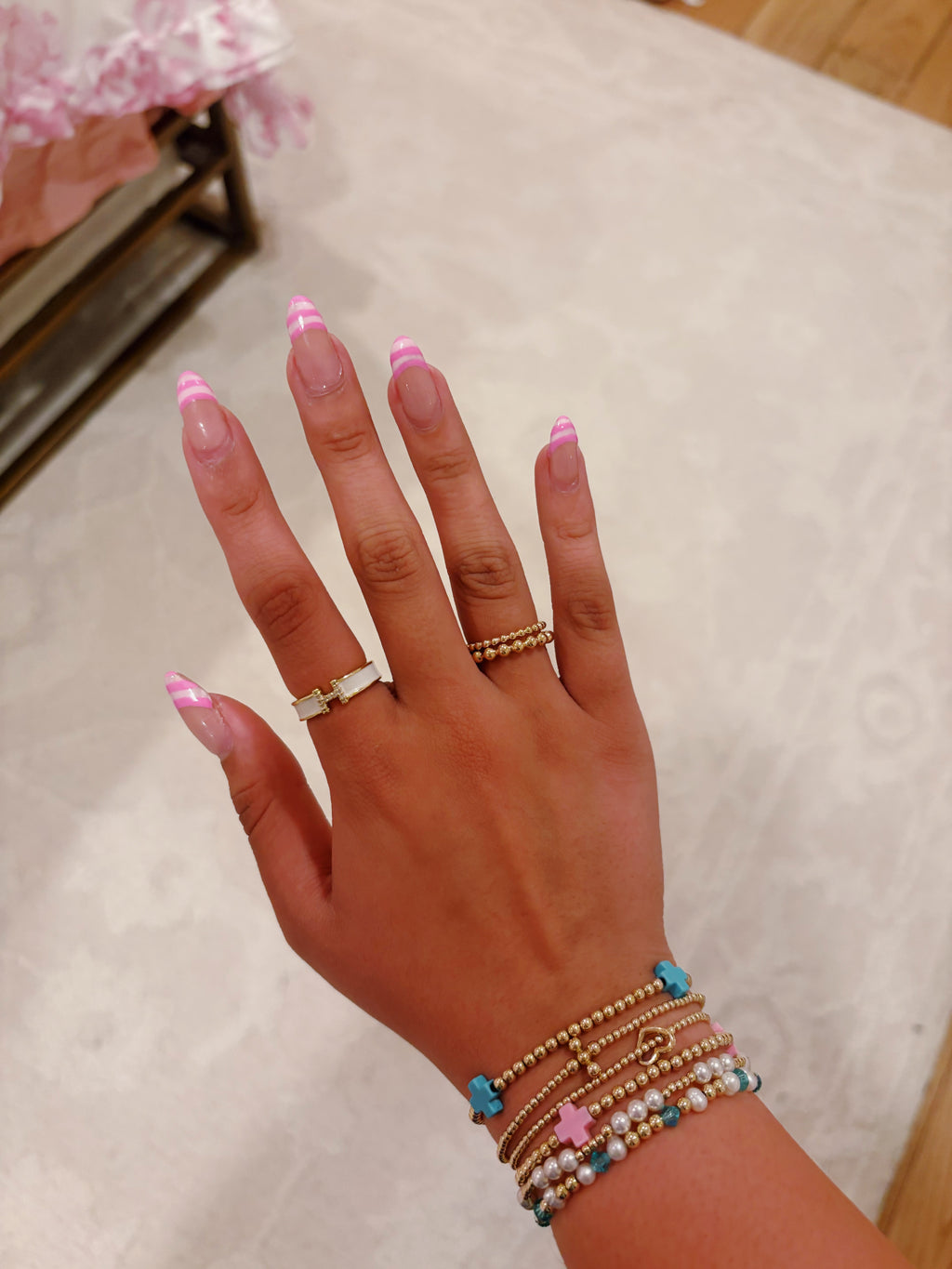 Harper Ring- White