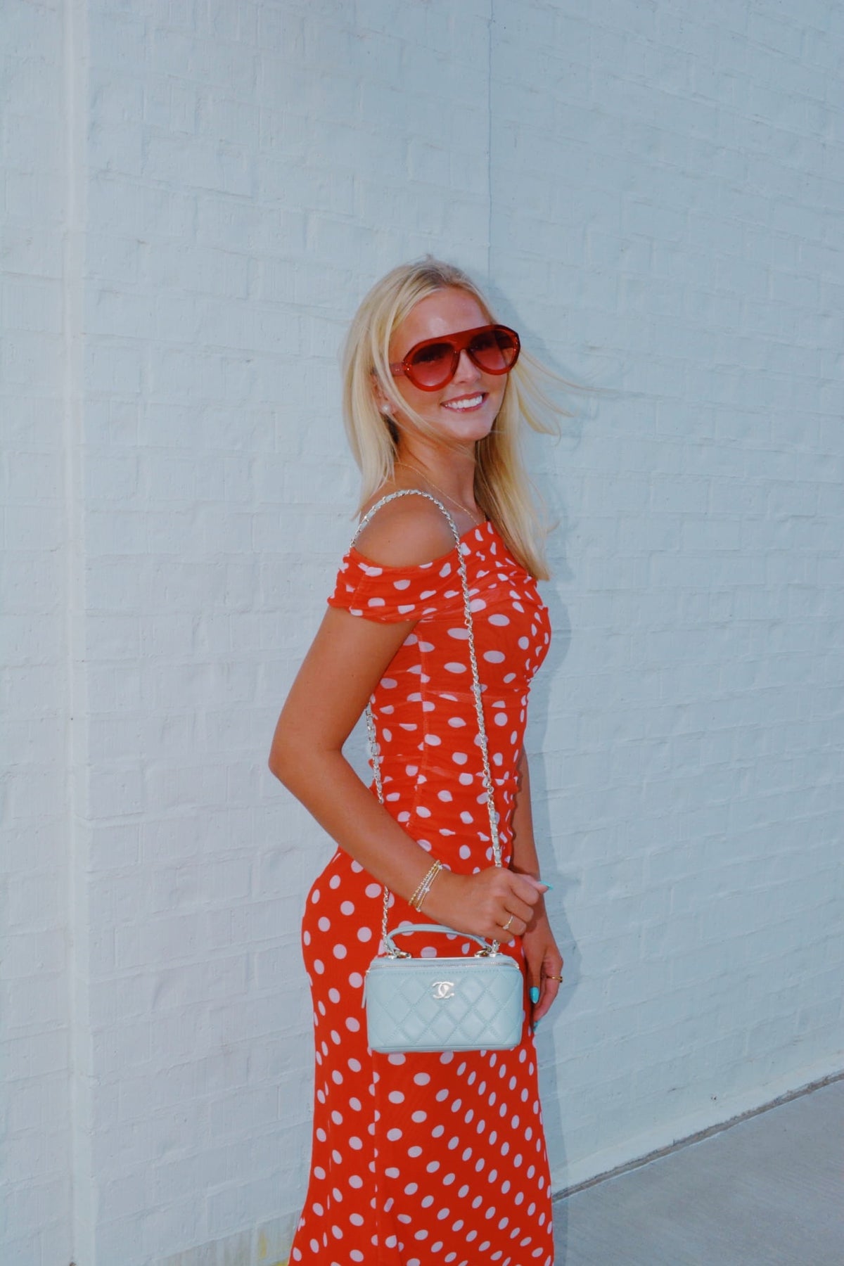 Vanity Purse - Baby Blue