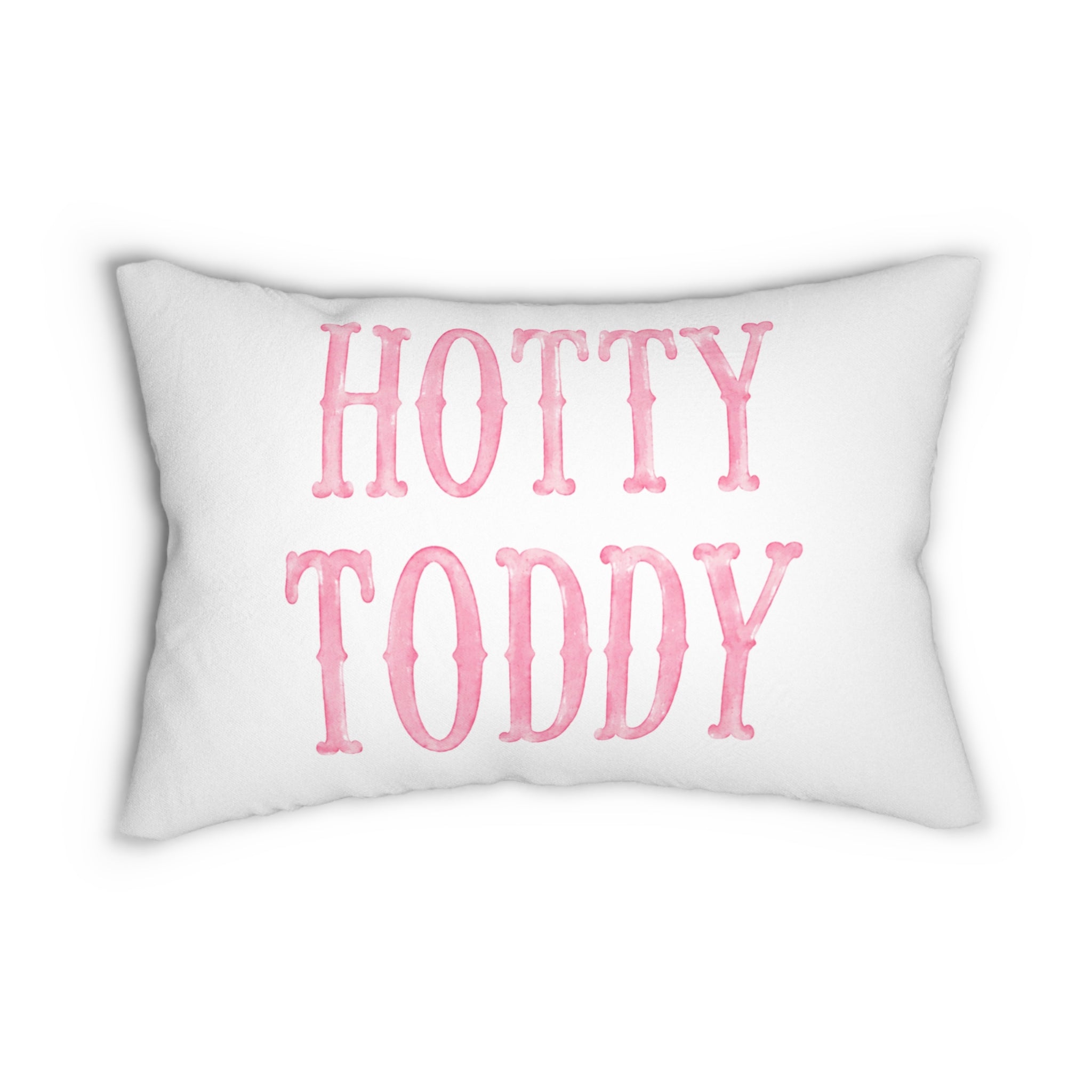 "Hotty Toddy" Watercolor Pillow